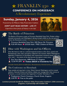 Poster of Conference on Horseback event, January 4.2026